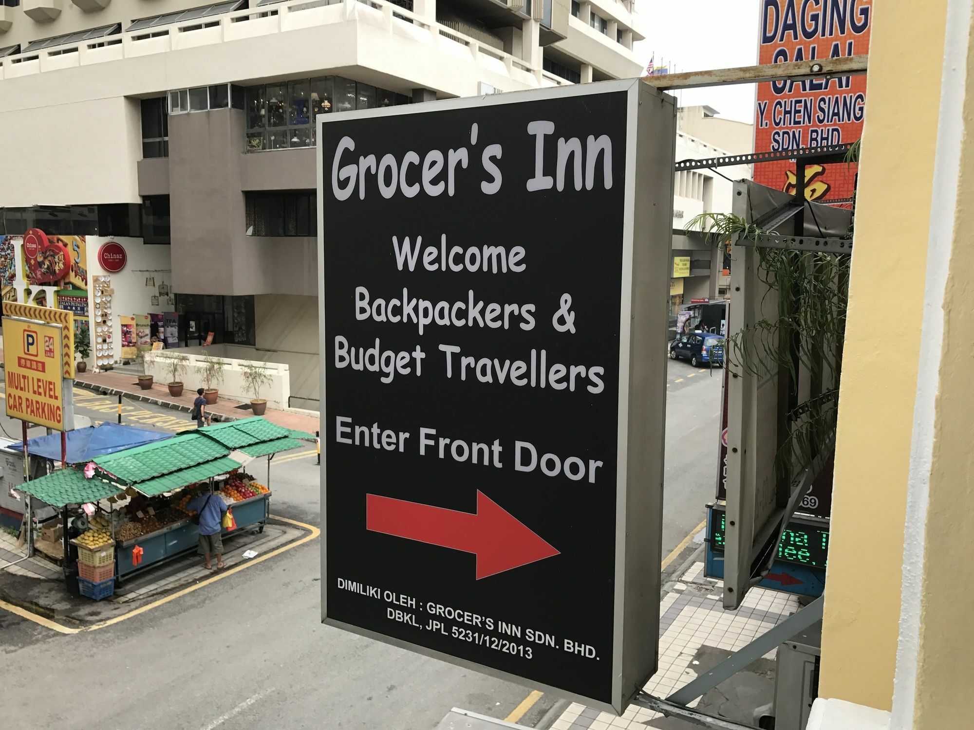 Grocer'S Inn Backpackers Guesthouse Куала-Лумпур Екстер'єр фото